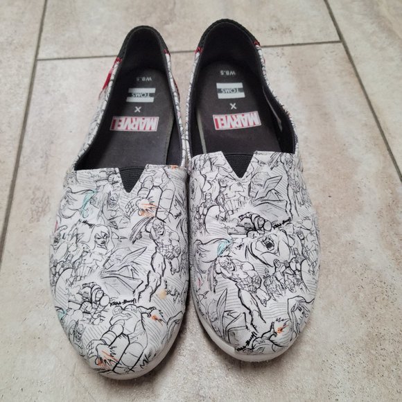 Marvel x TOMS women's slip on - Picture 1 of 5